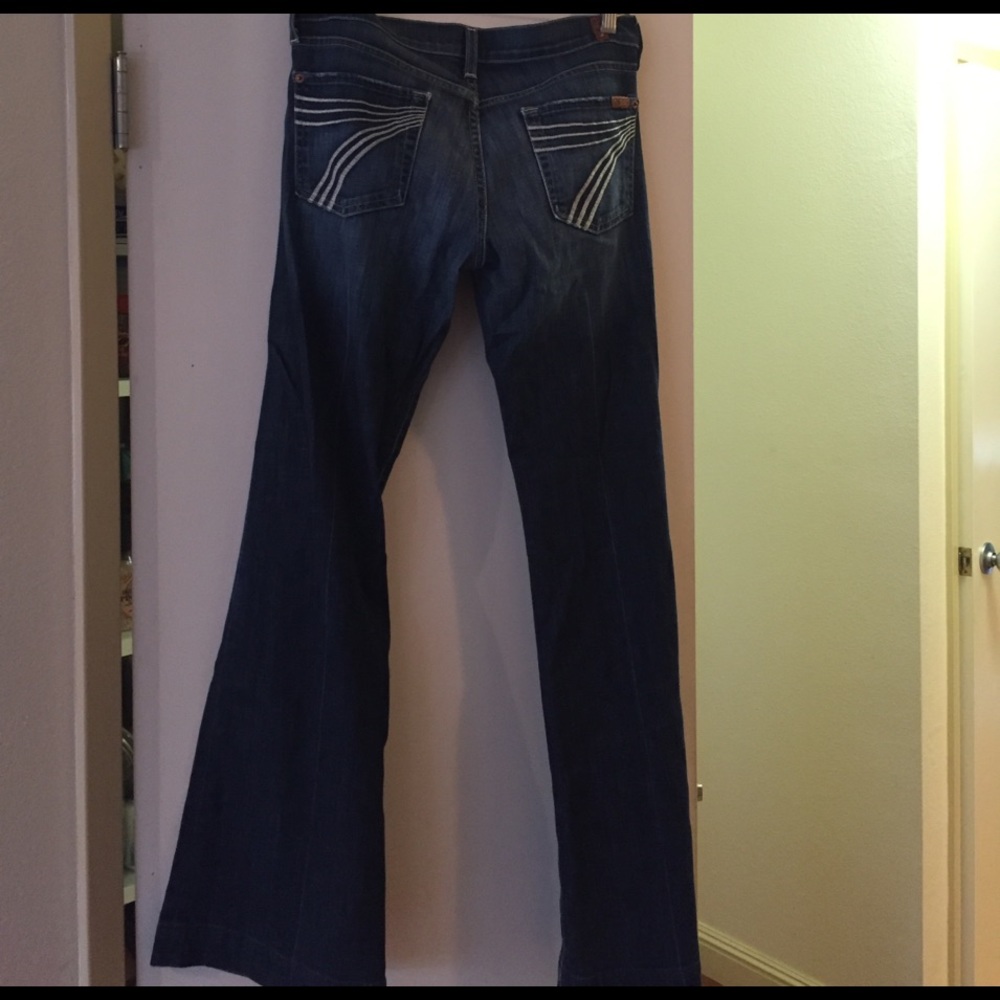 Size 28 7 for all mankind dojo jeans