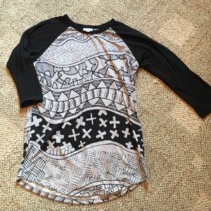 Lu La Roe patterned Randy Tee
