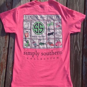 Simply Southern Hot Pink T-Shirt