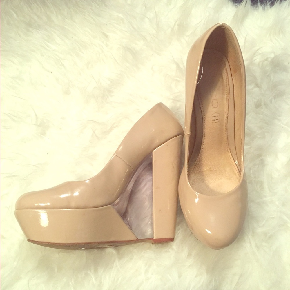 ALDO Nude Wedge