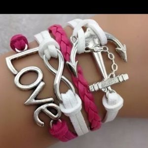 Love, infinity, anchor ⚓️ bracelet