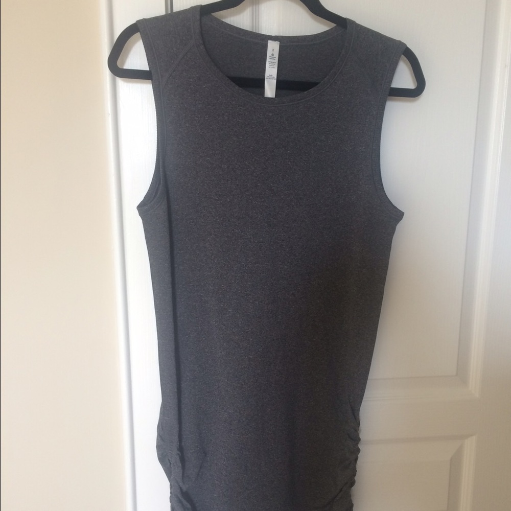 Lululemon in the flow dress. Never worn!