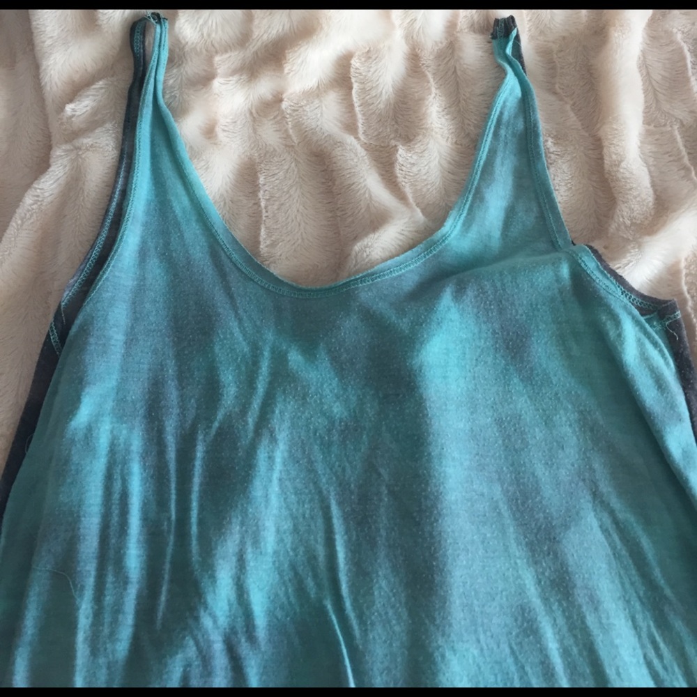 Blue & Gray Hurley Tank Top