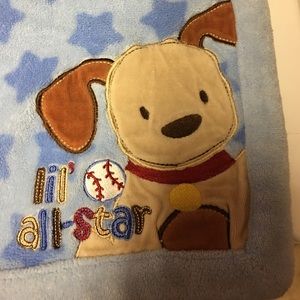 Little all-star baby blanket