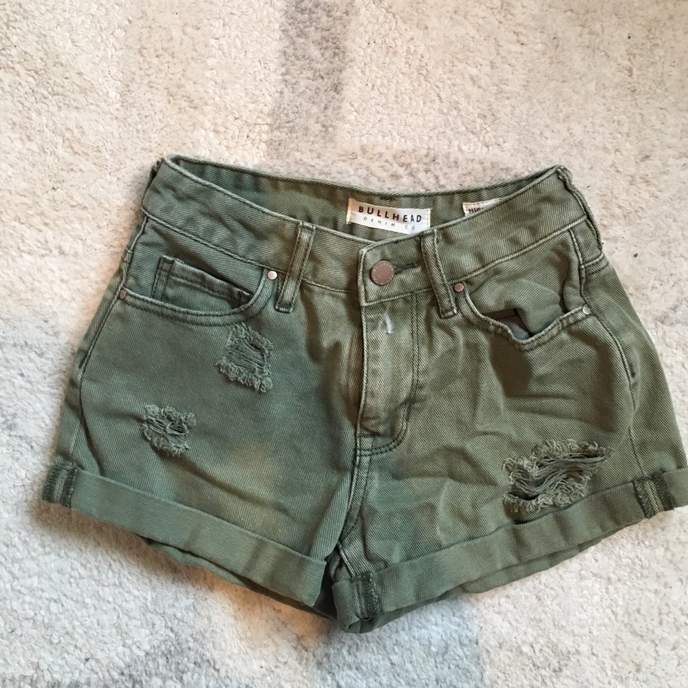Pacsun green shorts