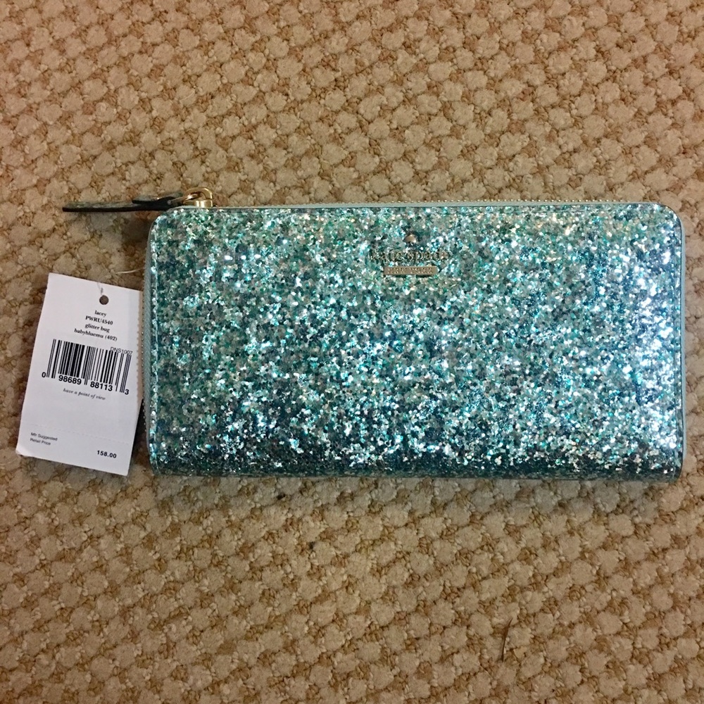 SOLD NWT Kate Spade Glitter Bug Wallet
