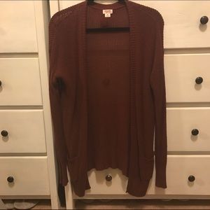 Mossimo Knit Open Sweater