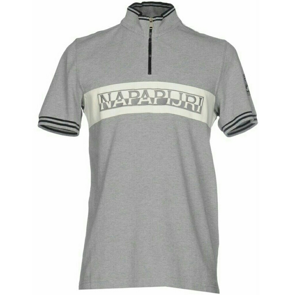 NAPAPIJRI Zip Closure T-shirt Men Sz XXL (RARE)