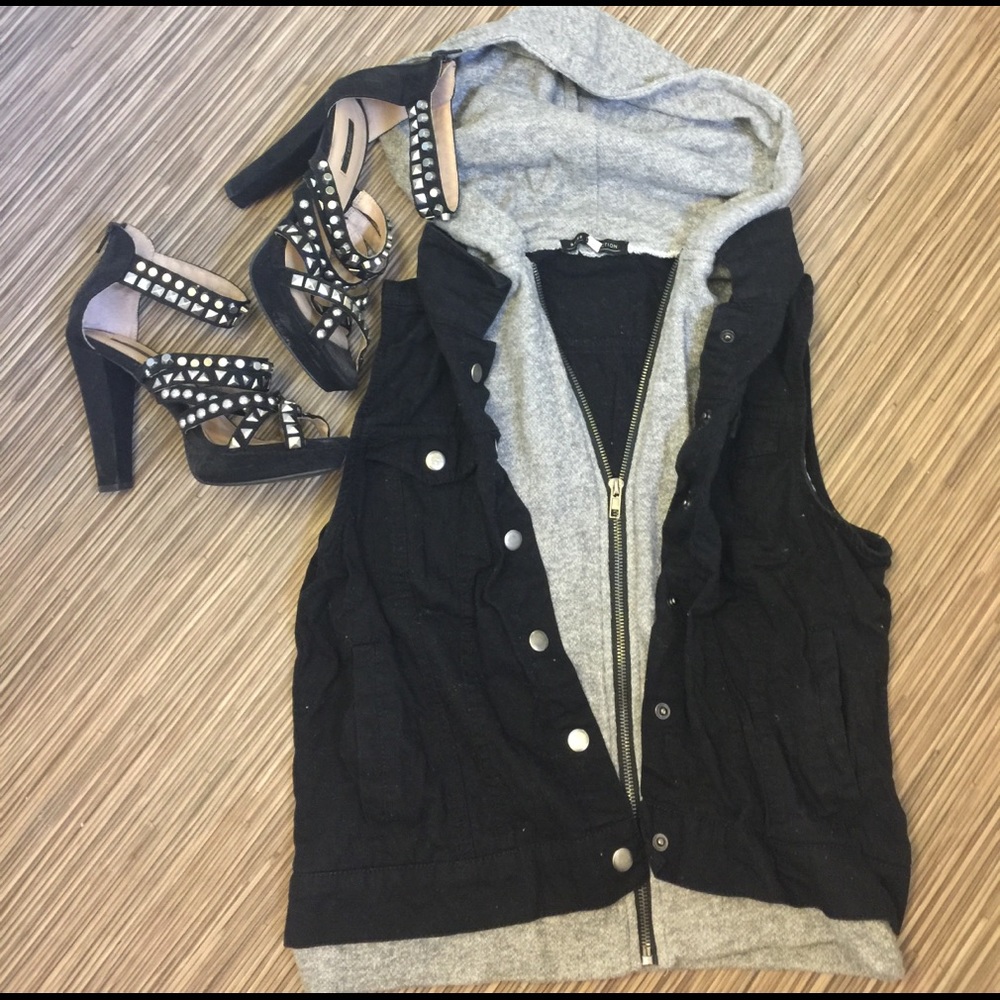 Casual Vest Hoodie