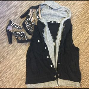 Casual Vest Hoodie
