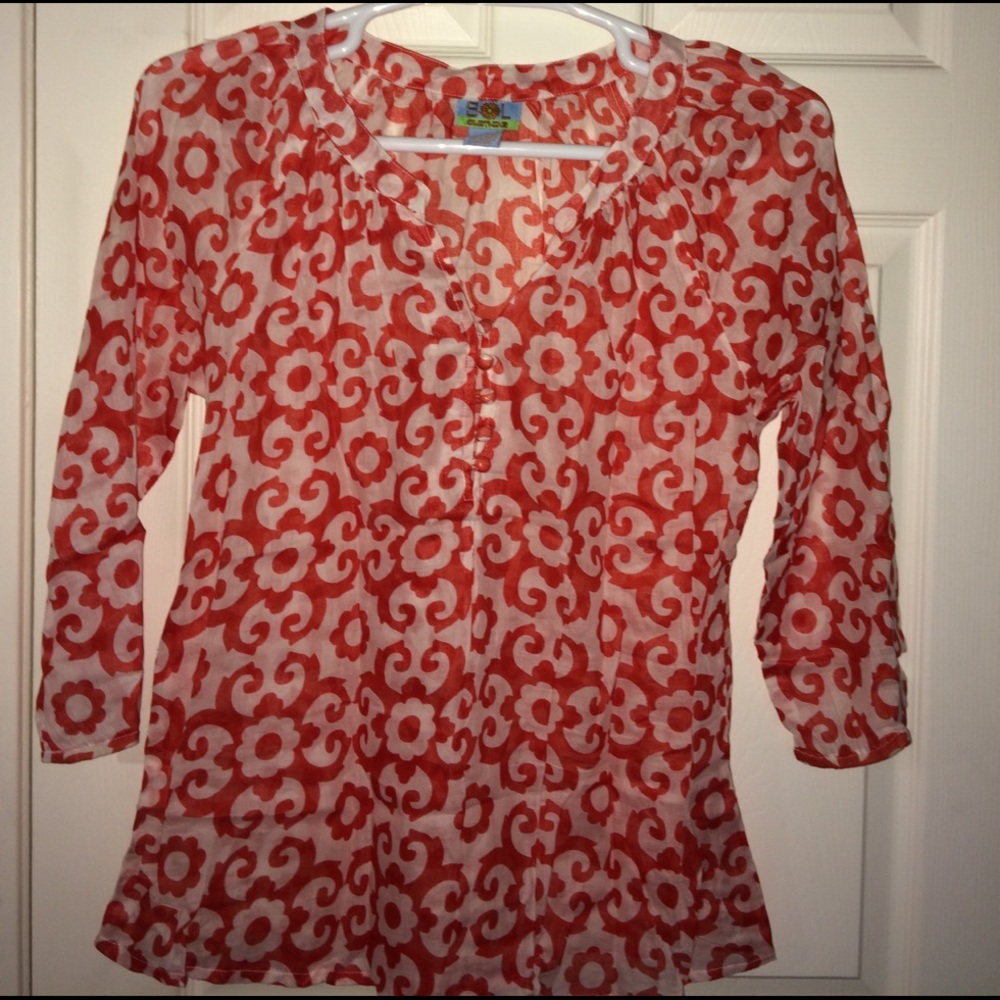 Light weight Blouse for warm summer nights