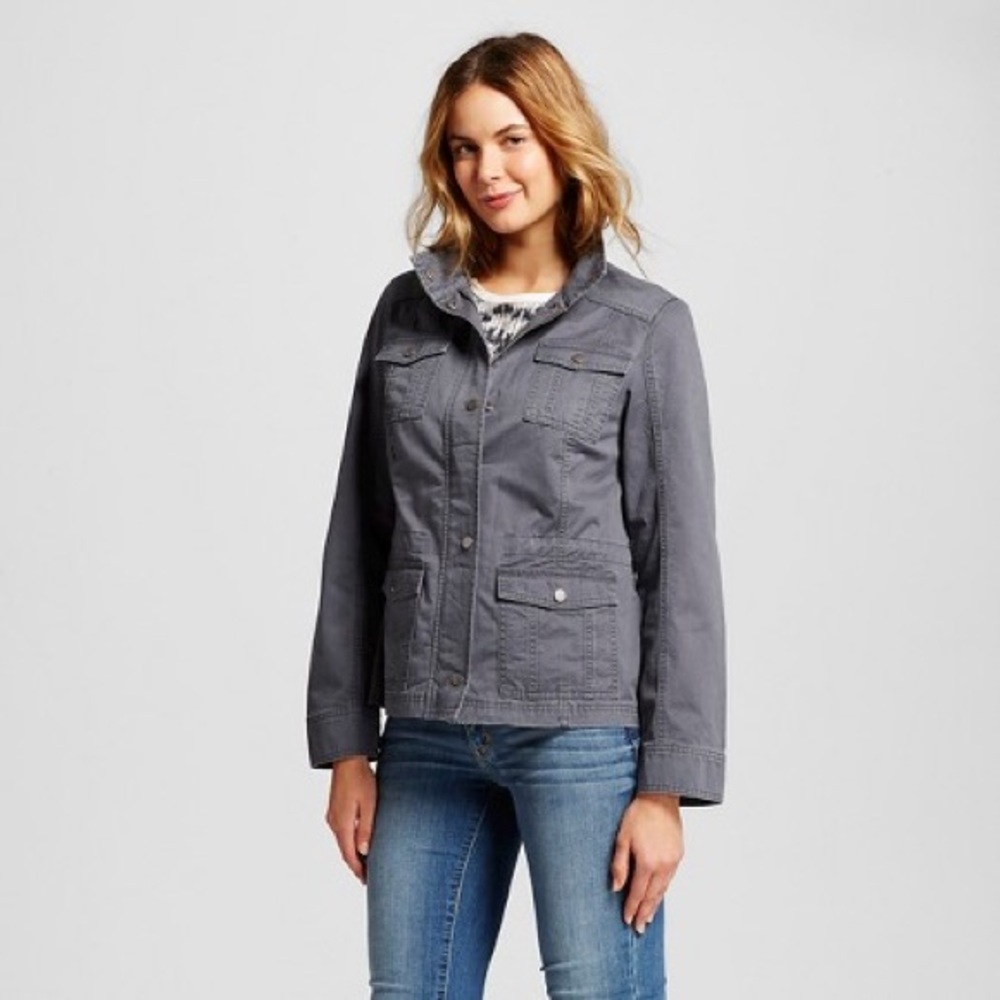 Grey Utility Jacket