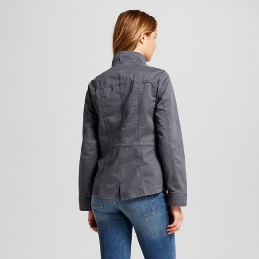Grey Utility Jacket - Picture 2 of 4