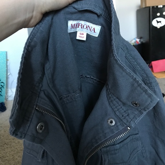 Grey Utility Jacket - Picture 3 of 4