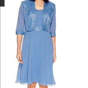 Sequin 3/4 sleeve Dress