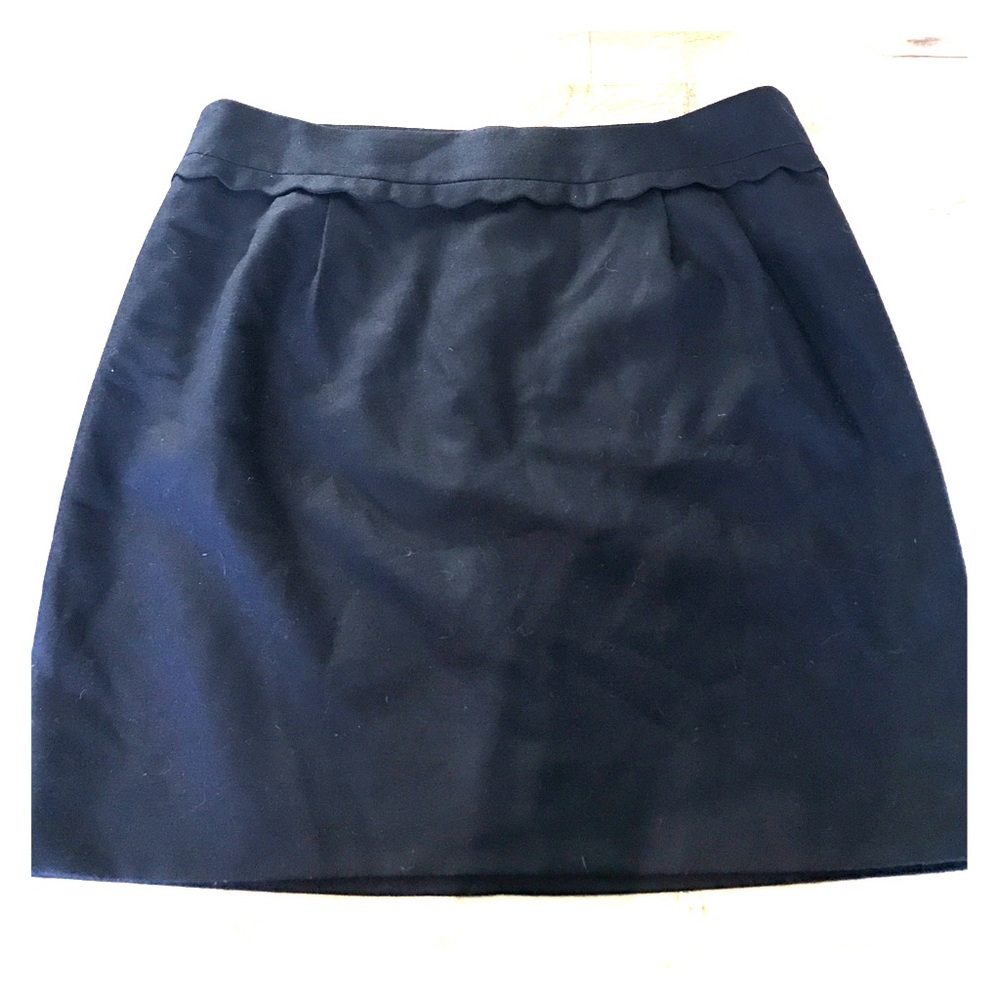 JCrew Navy Blue Skirt