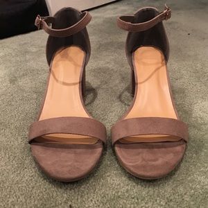 Bamboo highlight-06s short chunky heel