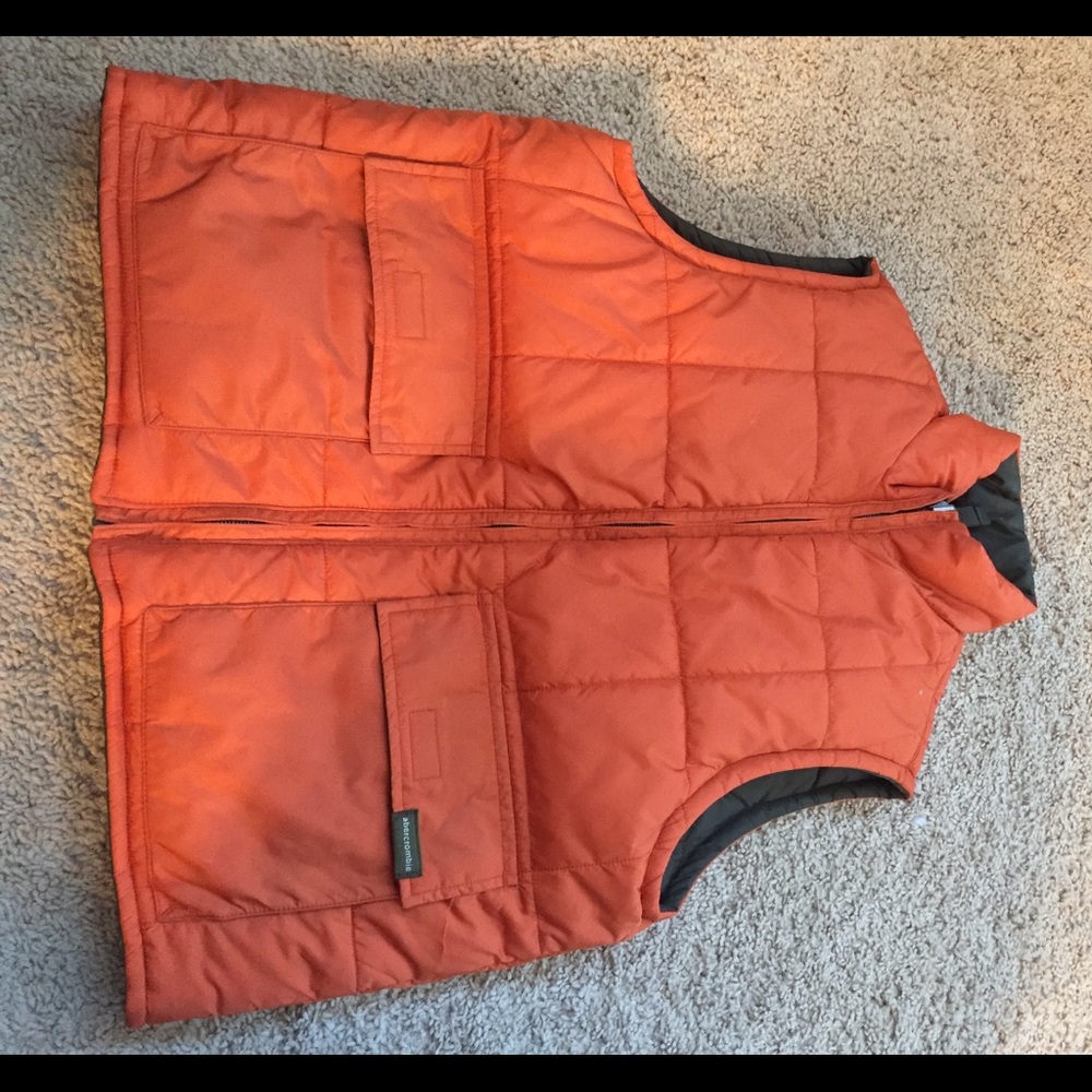 Abercrombie reversible vest.