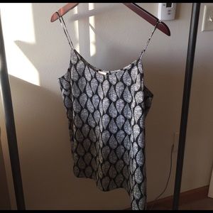 Merona Woven Cami with Leaf Print
