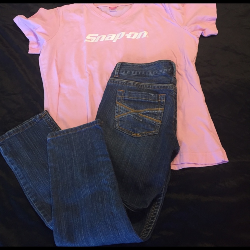 Aeropostale Jean Crop pants size 1/2