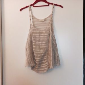 Knit tank top