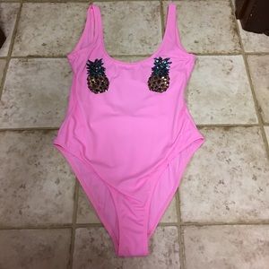 Pineapple bathing suit