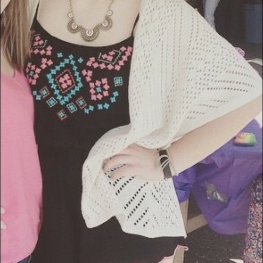 Flowy Short Sleeved Cardigan