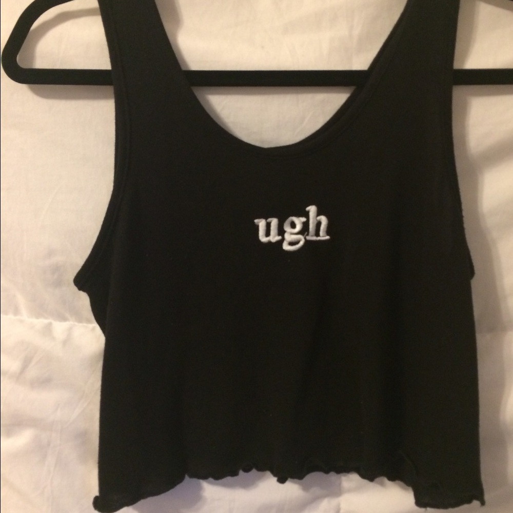 Ugh Knit Crop Top