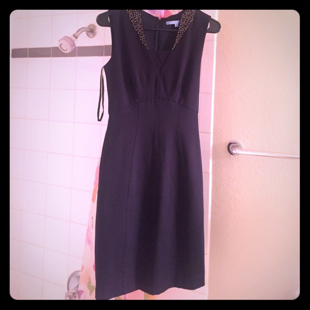 Blue navy dress