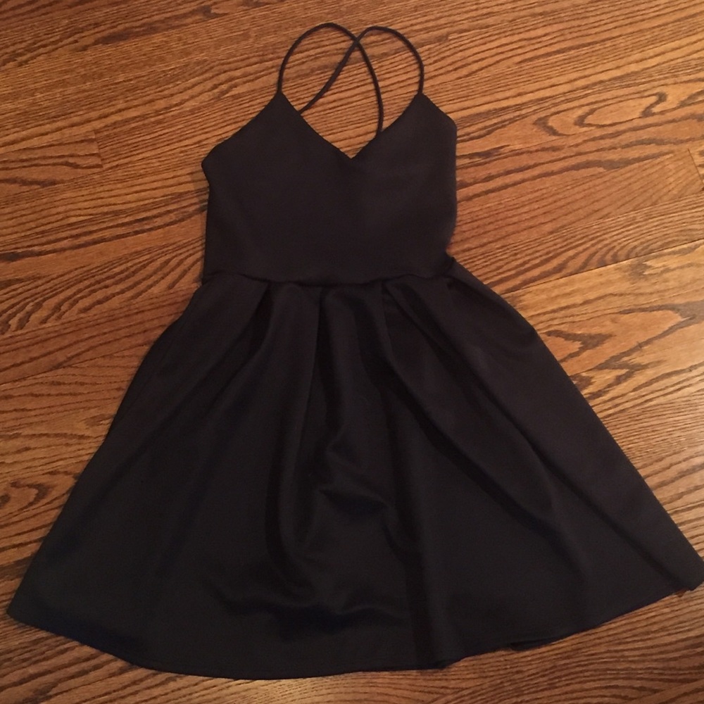 Navy blue dress