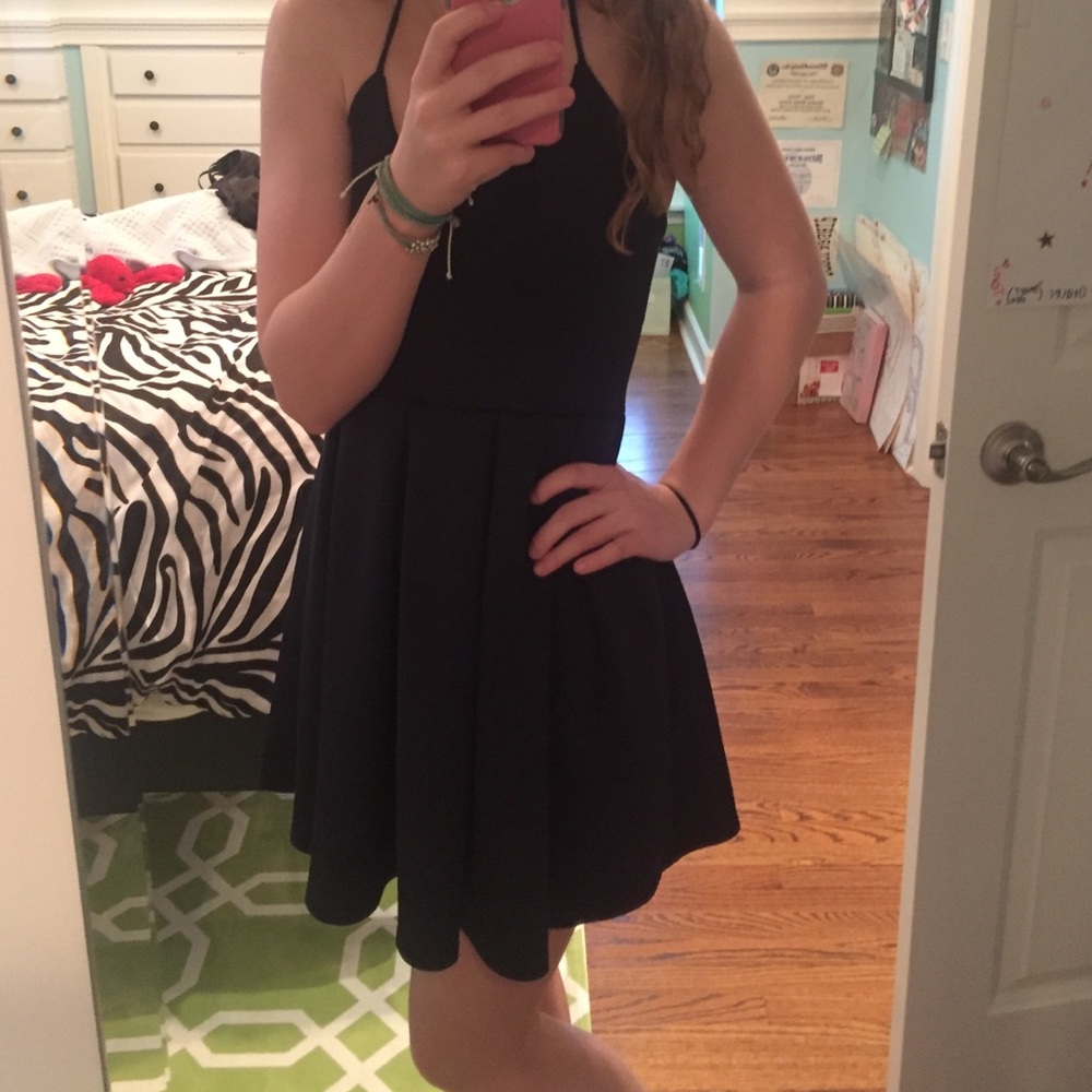 Navy blue dress - Picture 4 of 4