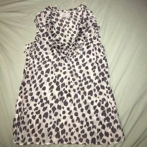 Sleeveless loft size small shirt