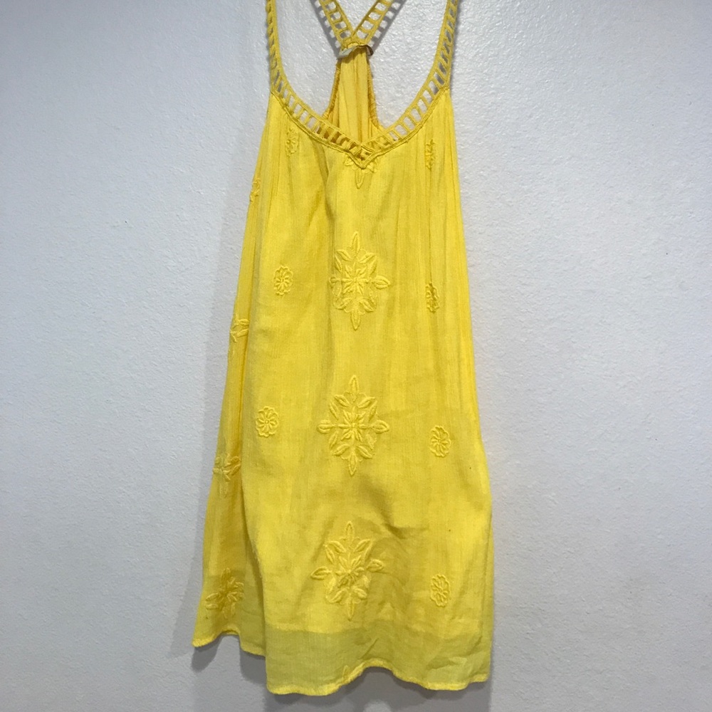 Yellow dress