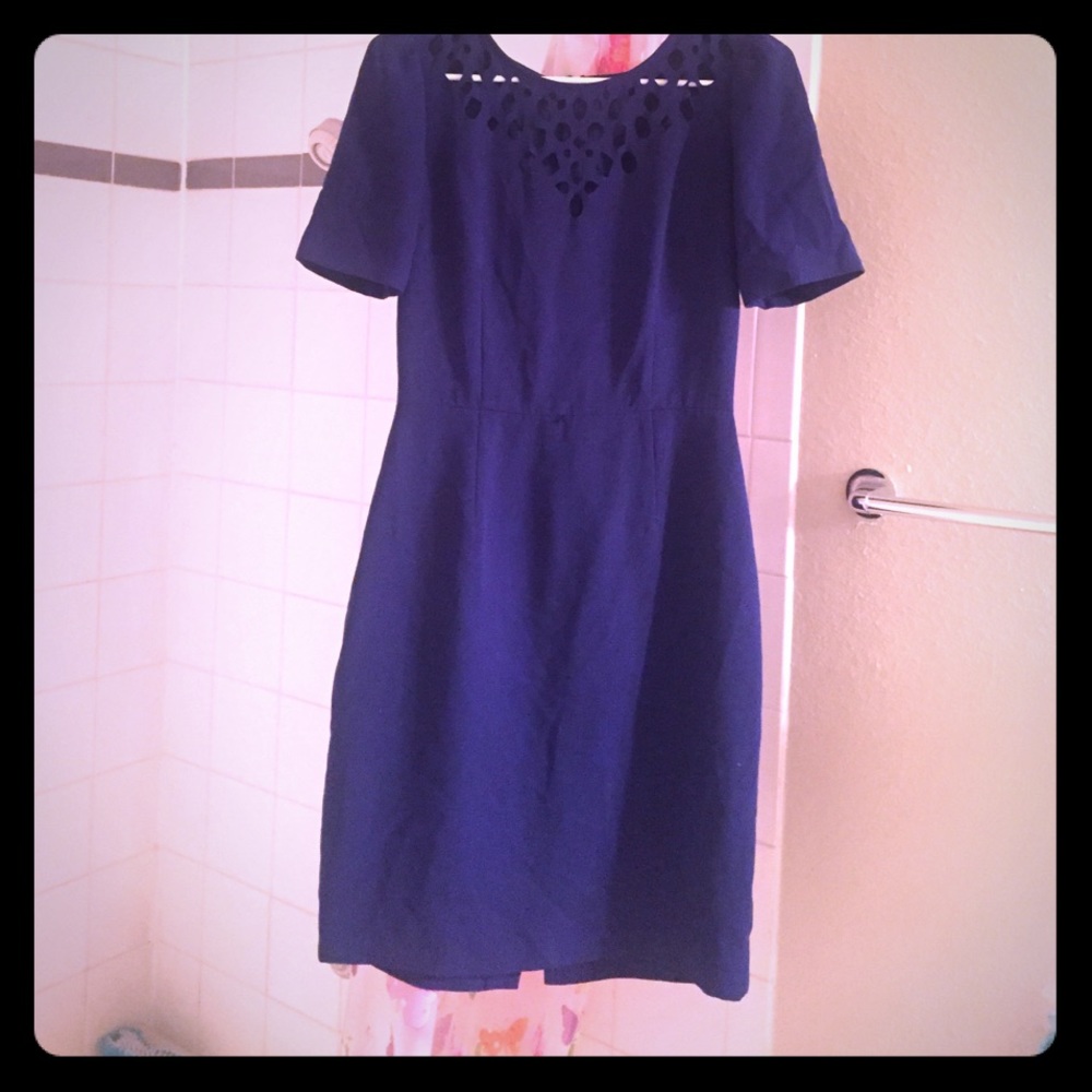 Blue navy dress