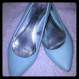 Turquoise flats from EXPRESS