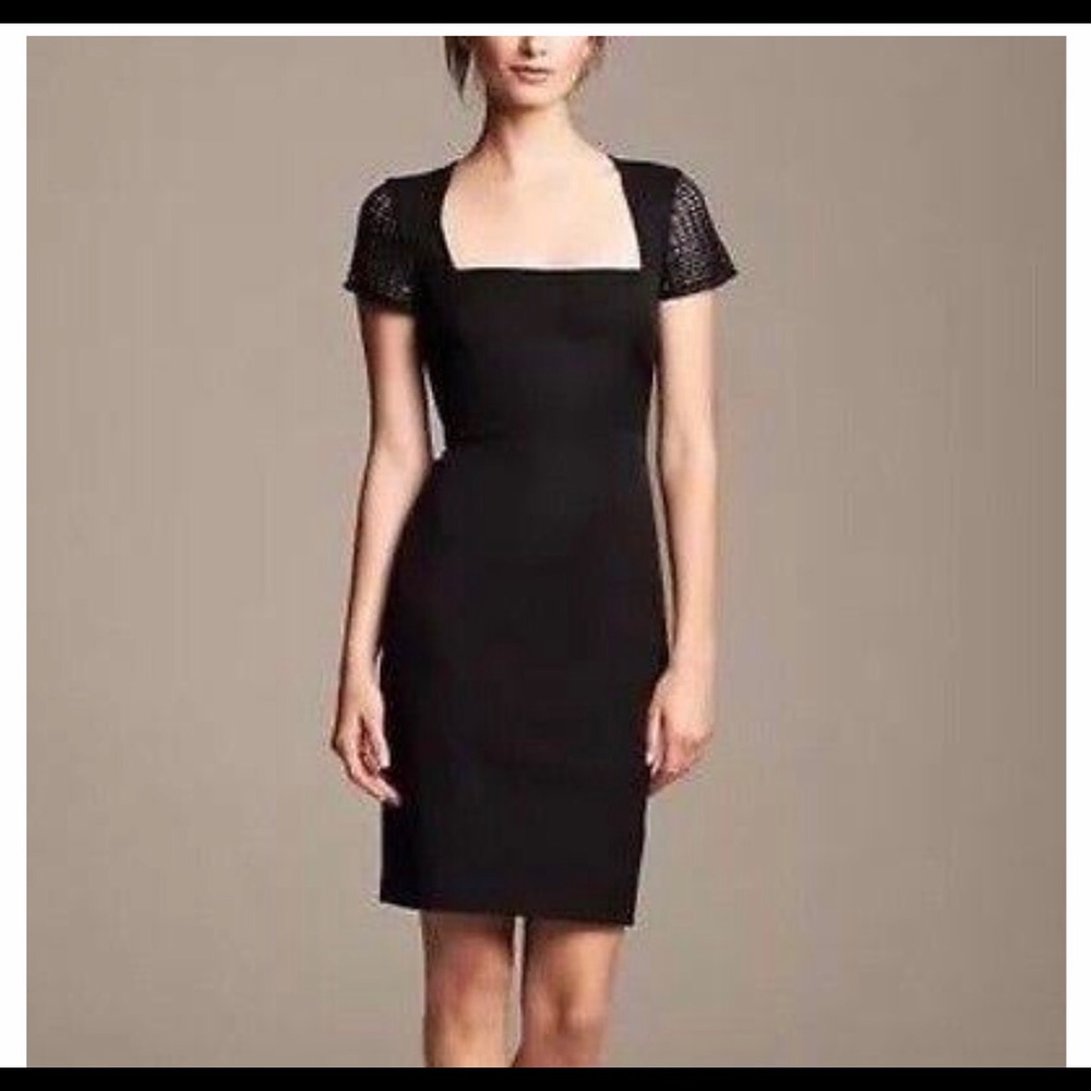 Banana republic black dress