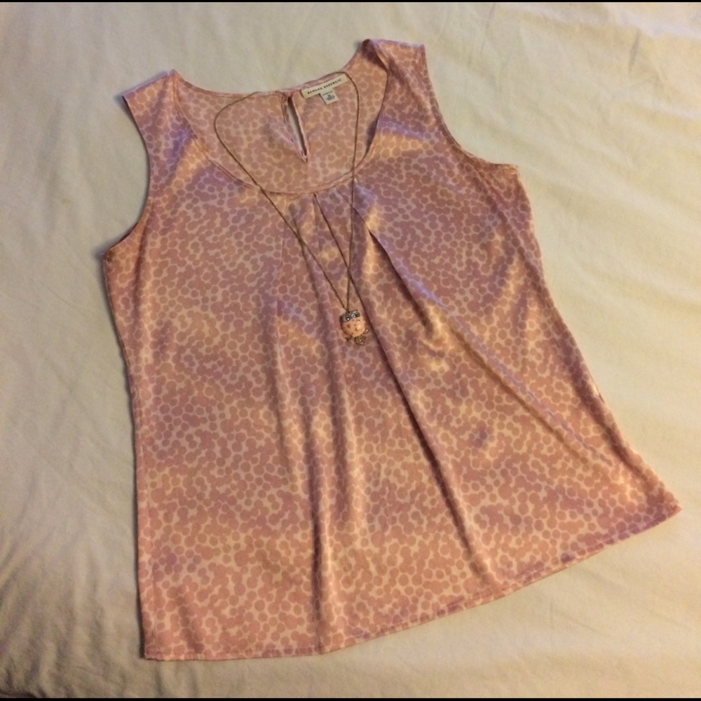 Banana Republic Silk Sleeveless Top