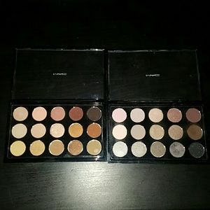 MAC eyeshadow palettes, Warm and Cool Neutrals