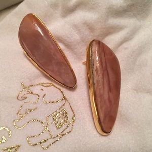 Margaret Elizabeth Jewelry - Margaret Elizabeth Persephone Pink Opal Earrings Margaret Elizabeth Jewelry - Margaret Elizabeth Persephone Pink Opal Earrings