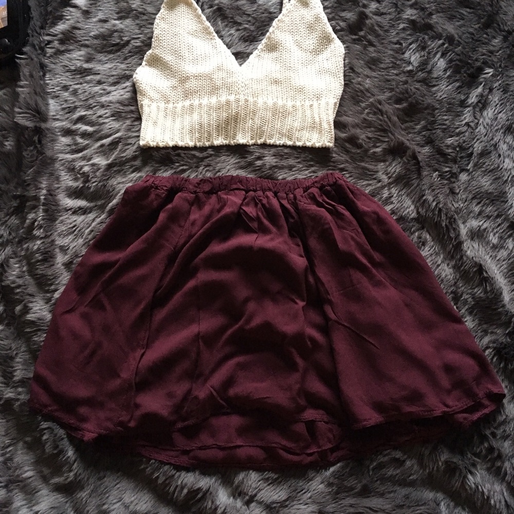 Brandy Melville circle skater skirt