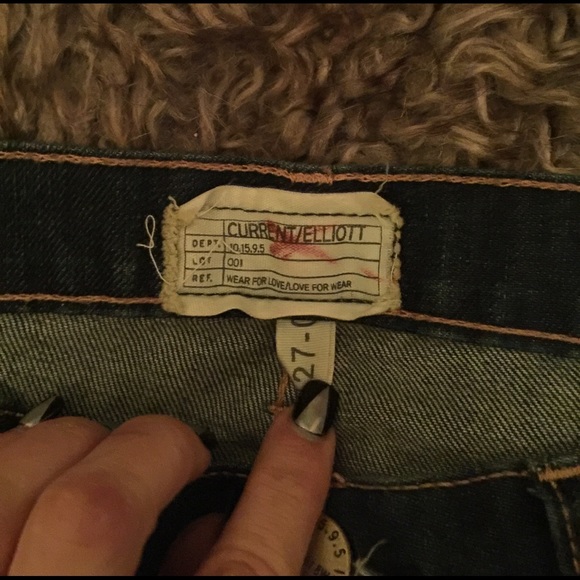 Almost new Current Elliot Jeans SZ 27 great wash! - Picture 2 of 3
