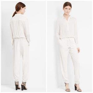 vince white jumpsuit