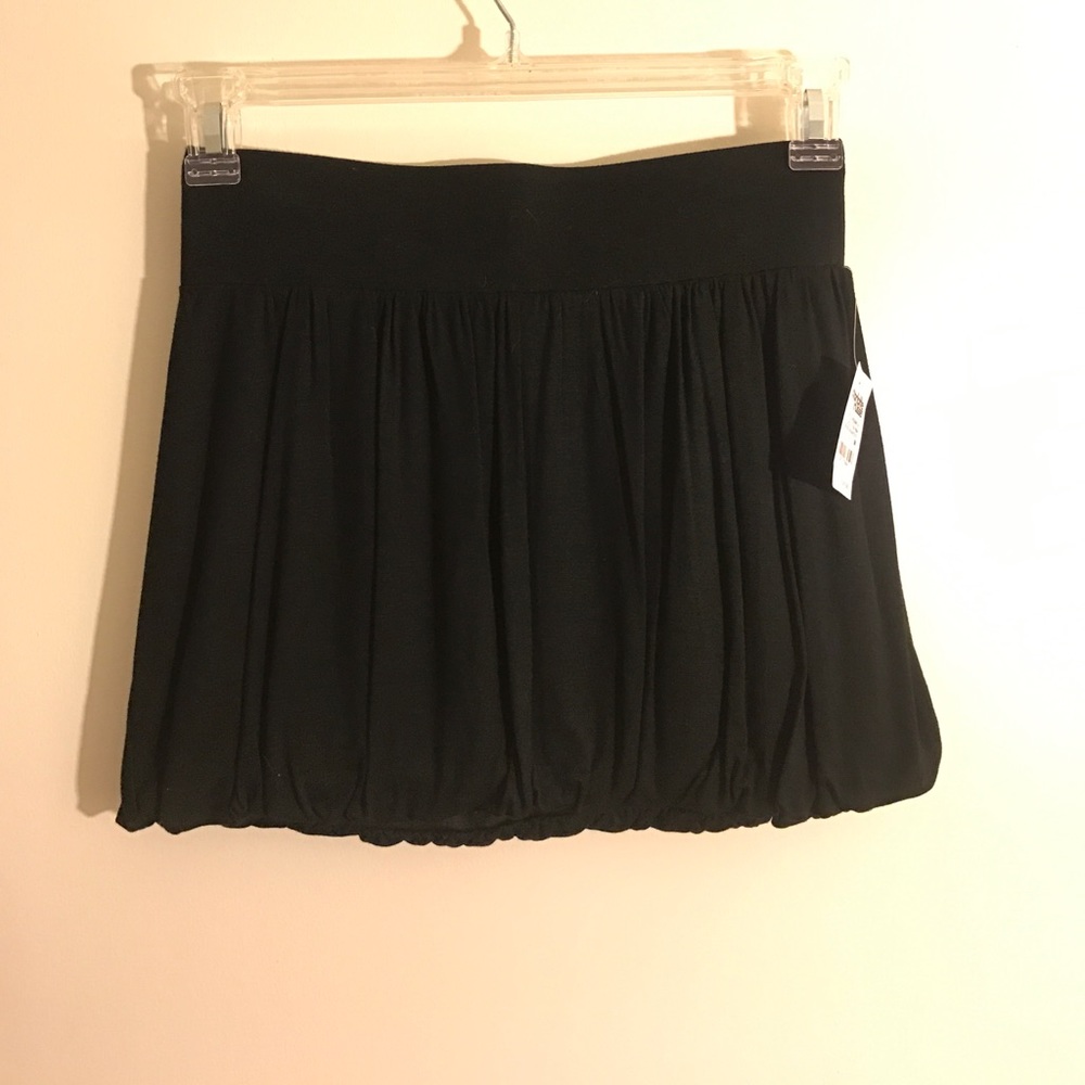 NWT Black bubble shirt