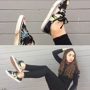FLASH SALE Floral Vans