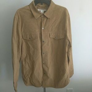 Perry Ellis mens suede jacket. Size Medium
