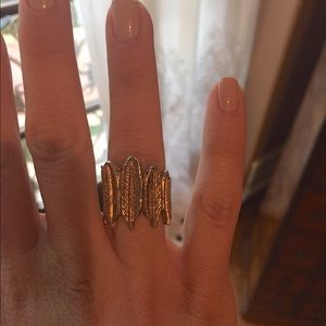 House of Harlow Feather Ring
