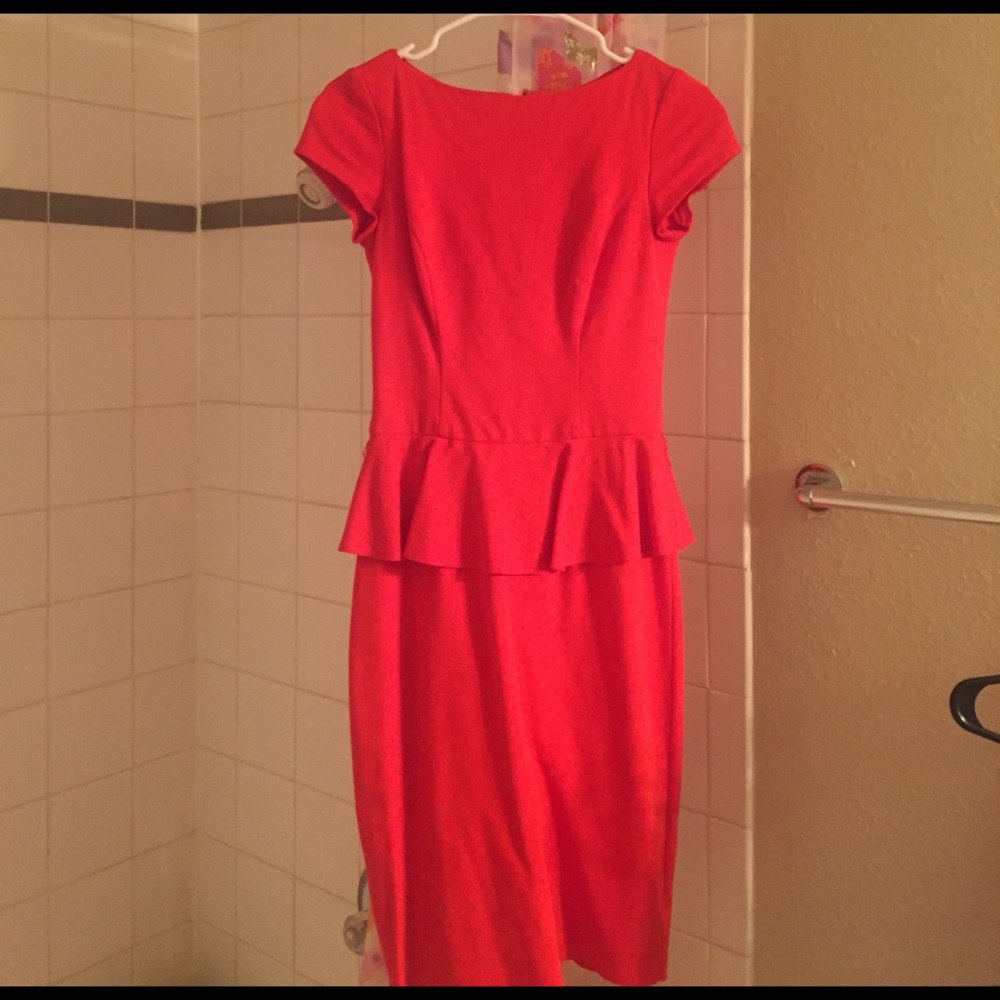 Red dress