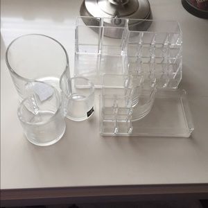 3 Acrylic Organizers