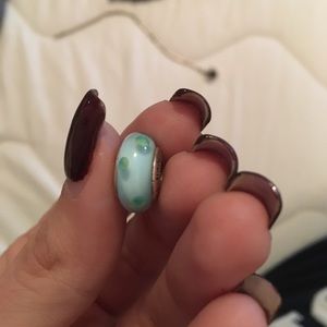 Authentic glass pandora bead