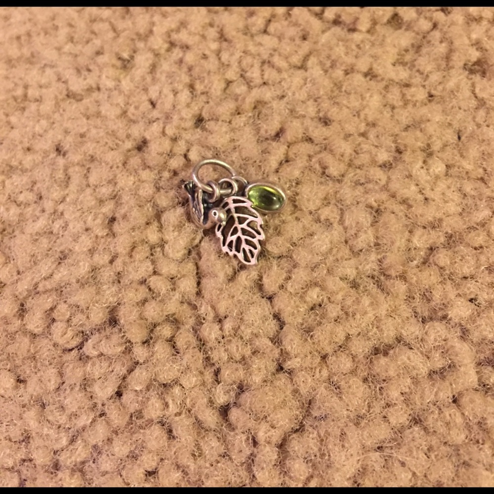 Pandora "Peridot Forest Trinity" Charm